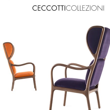 Bergère 30 armchair by Ceccotti Collezioni - Image 3