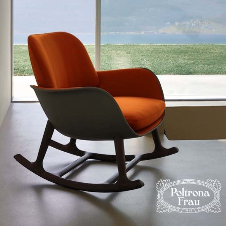 Martha rocking armchair by Poltrona Frau - Image 6