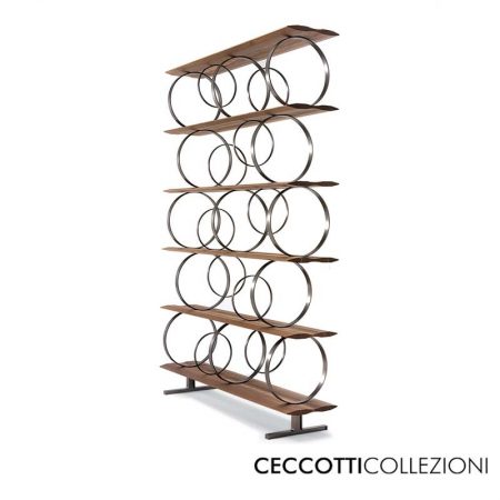 Flying Circles bookcase by Ceccotti Collezioni - Image 2