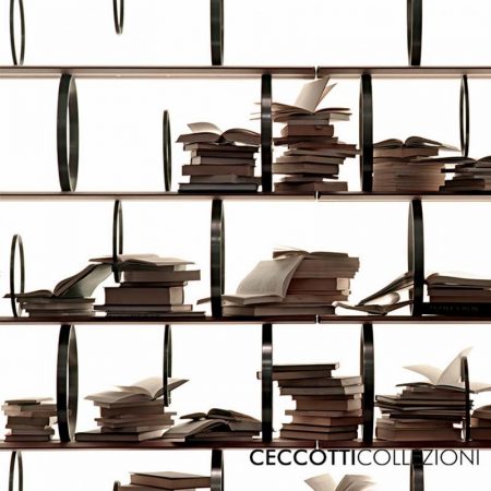 Flying Circles bookcase by Ceccotti Collezioni - Image 4