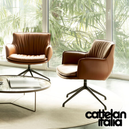 Rhonda Lounge armchair by Cattelan Italia - Image 2