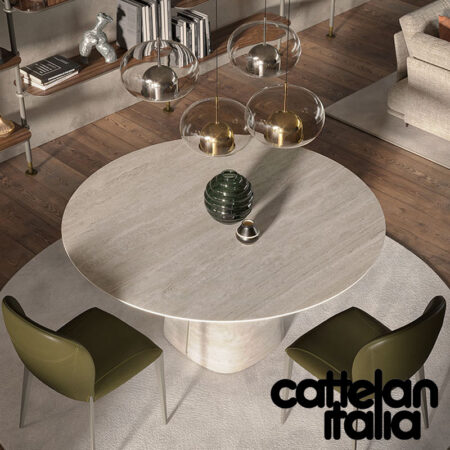 tavolo Rado keramik Round di Cattelan Italia - immagine 2