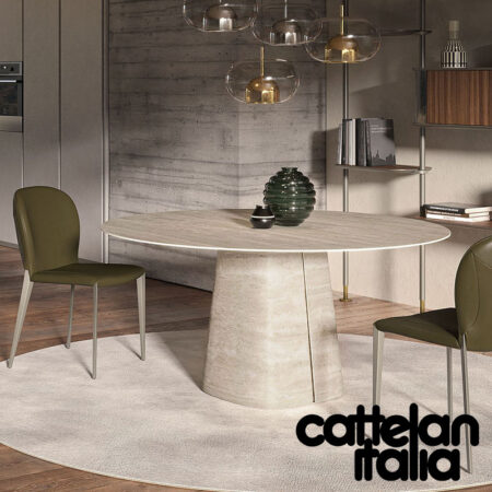 tavolo Rado keramik Round di Cattelan Italia - immagine 4