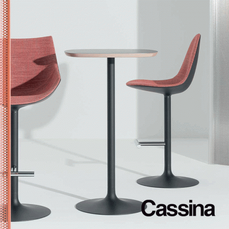 245/247 Caprice stool by Cassina - Image 4