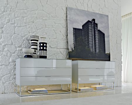 bedside table and drawers unit 909 by Molteni - Image 3
