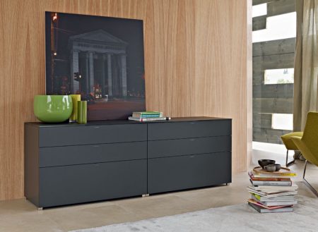 bedside table and drawers unit 909 by Molteni - Image 2