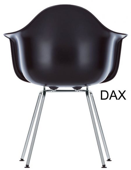 Eames Plastic Armchair DAR DAX DAW by Vitra - Image 3
