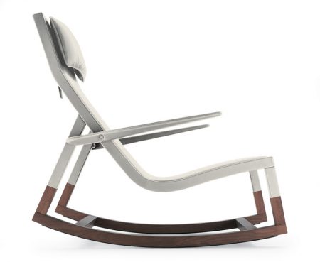 rocking chair Don'do by Poltrona Frau - Image 2
