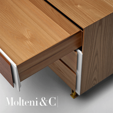drawers unit Gio Ponti D.655.1 and D.655.2 by Molteni - Image 6