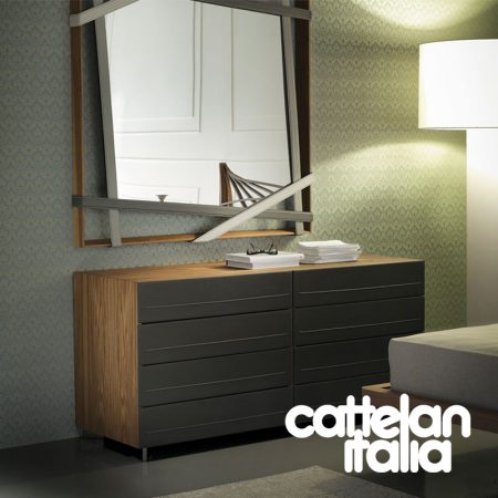 Dyno bedside table and drawers by Cattelan Italia - Image 5