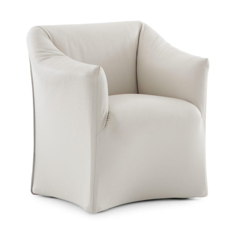684-tentazione-cassina-sedia-braccioli-poltroncina-tessuto-pelle-fabric-leather-arm-chair-design-mario-bellini-original-moderno-1