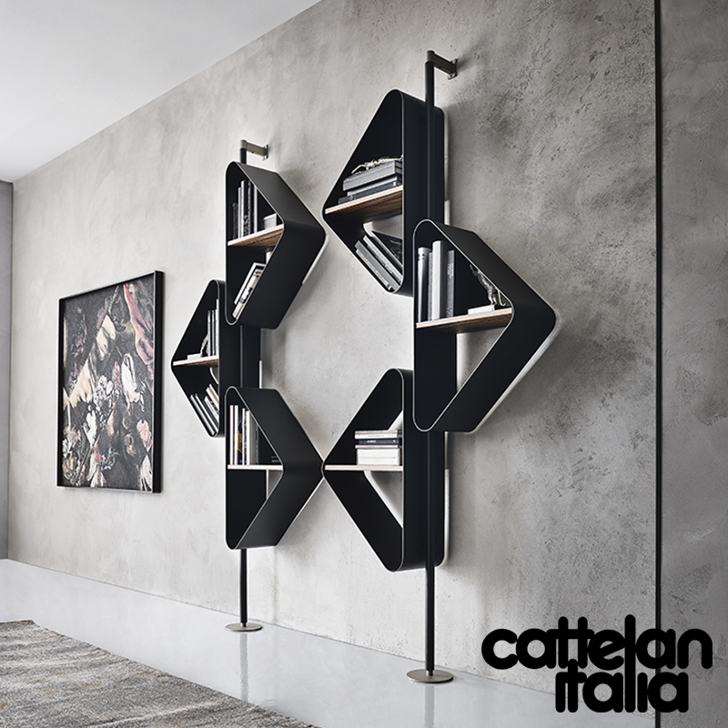 Libreria-spinnaker-cattelan-italia-cattelanitalia-bookcase-muro-wall-soffitto-ceiling-acciaio-steel-legno-wood-tosca-design_1