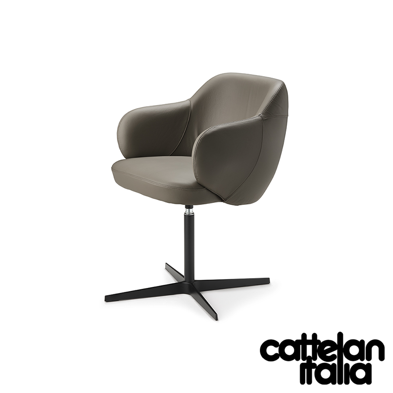 sedia-bombe-x-girevole-Swiveling-chair-poltroncina-small-armachair-cattelan-italia-cattelanitalia-pelle-ecopelle-legno-leather-ecoleather-wood-design-paolocattelan_1