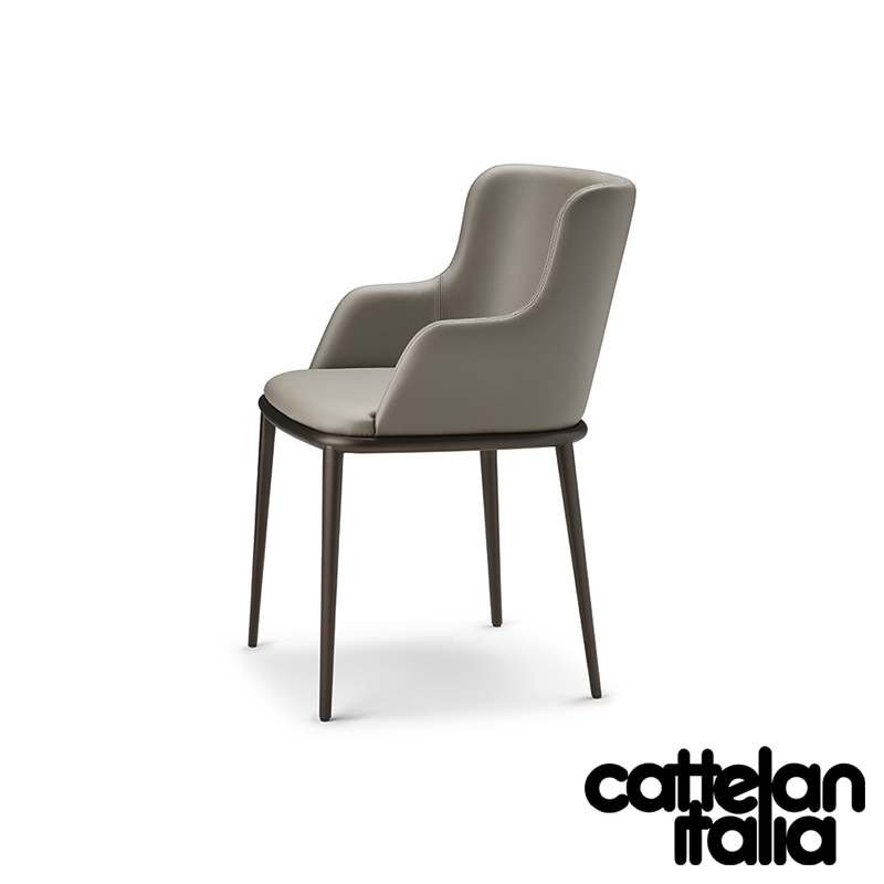 sedia-magda-Ml-chair-poltroncina-small-armachair-cattelan-italia-cattelanitalia-pelle-ecopelle-acciaio-steel-leather-ecoleather-design-studio-kronos_1