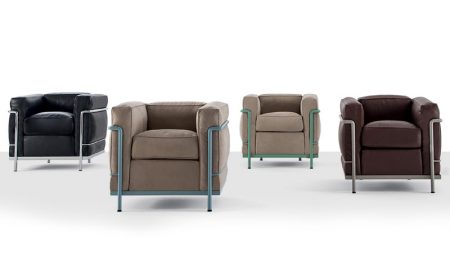 Le Corbusier LC2 armchair and sofa by Cassina (Fauteuil grand confort) - Image 2