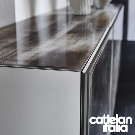 Focus Crystalart sideboard by Cattelan Italia - Image 3
