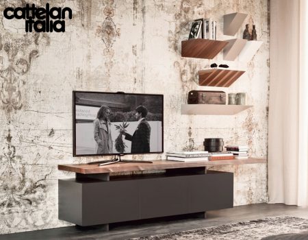 tv cabinet Seneca by Cattelan Italia - Image 3