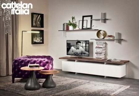 tv cabinet Seneca by Cattelan Italia - Image 4