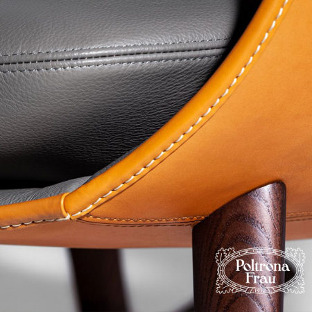 Martha rocking armchair by Poltrona Frau - Image 3