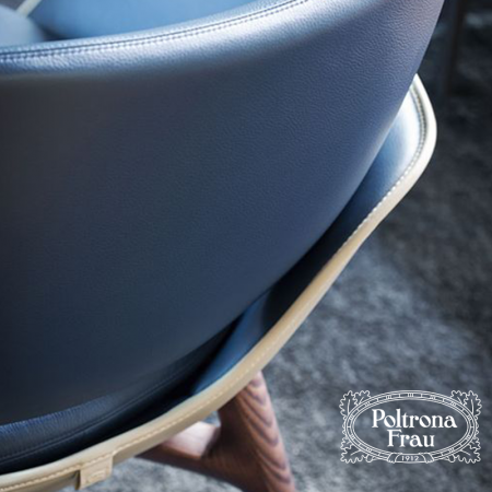 Martha rocking armchair by Poltrona Frau - Image 4