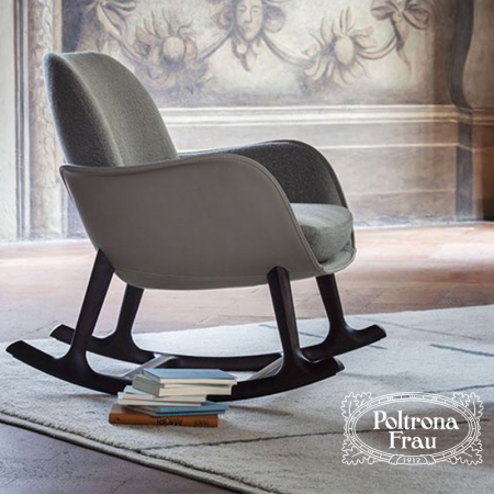 Martha rocking armchair by Poltrona Frau - Image 5