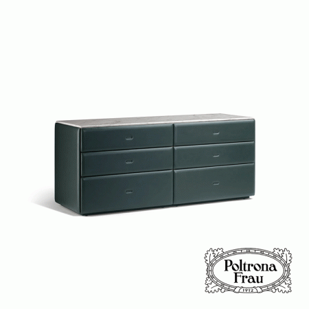 bedside table and drawers unit Moondance by Poltrona Frau - Image 6
