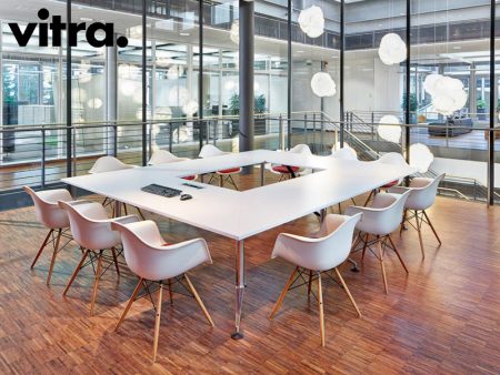 Eames Plastic Armchair DAR DAX DAW by Vitra - Image 5