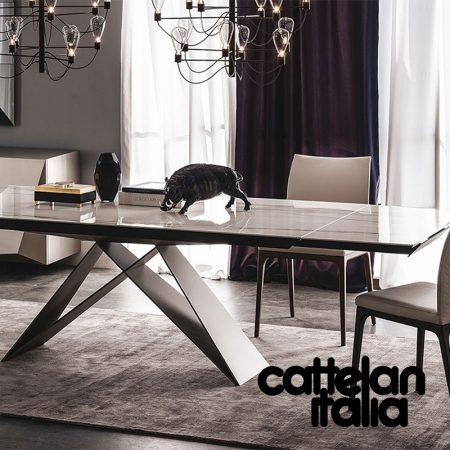 Premier Keramik Drive extendible table by Cattelan Italia - Image 13