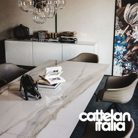 Premier Keramik Drive extendible table by Cattelan Italia - Image 12