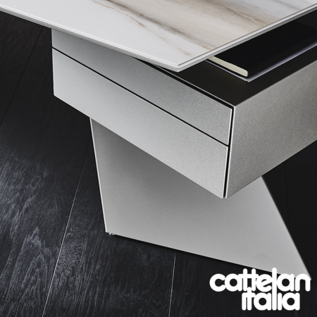 scrivania Nasdaq Keramik di Cattelan Italia - immagine 4