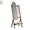 specchio-appendiabiti-da-terra-Ren-standing-mirror-with-hangers-poltrona-frau-design-neri-&-hu-sale-offerta-cuoio-saddle-extra-leather-noce-canaletto-walnut