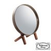 specchio-da-tavolo-Ren-table-mirror-poltrona-frau-design-neri-&-hu-sale-offerta-cuoio-saddle-extra-leather-noce-canaletto-walnut