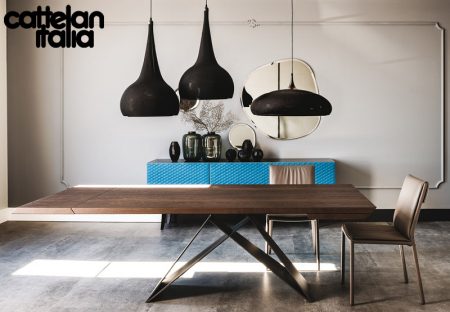 Premier Wood Drive extendible table by Cattelan Italia - Image 3