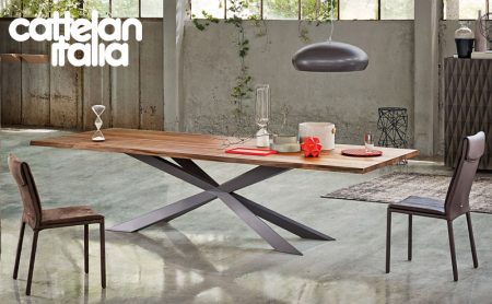 tavolo Spyder Wood di Cattelan Italia - immagine 5