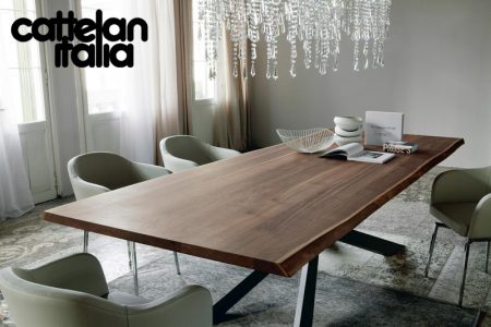 tavolo Spyder Wood di Cattelan Italia - immagine 4