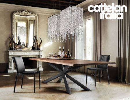 tavolo Spyder Wood di Cattelan Italia - immagine 2