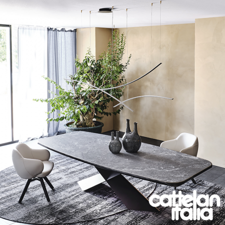tavolo Tyron Keramik Premium di Cattelan Italia - immagine 3